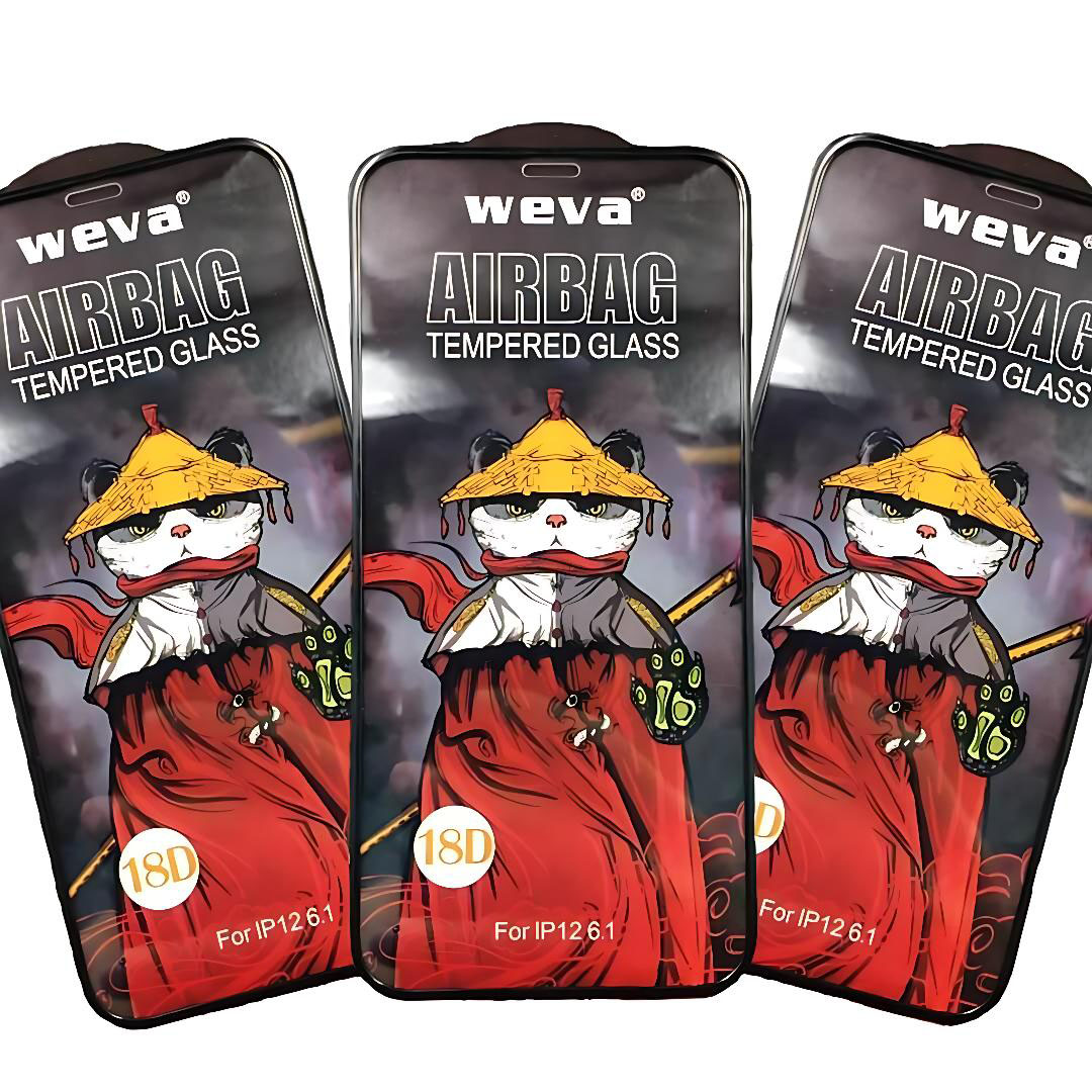 گلس ضدضربه ایربگ دار فروش عمده با قیمت ارزان و محافظت کامل صفحه